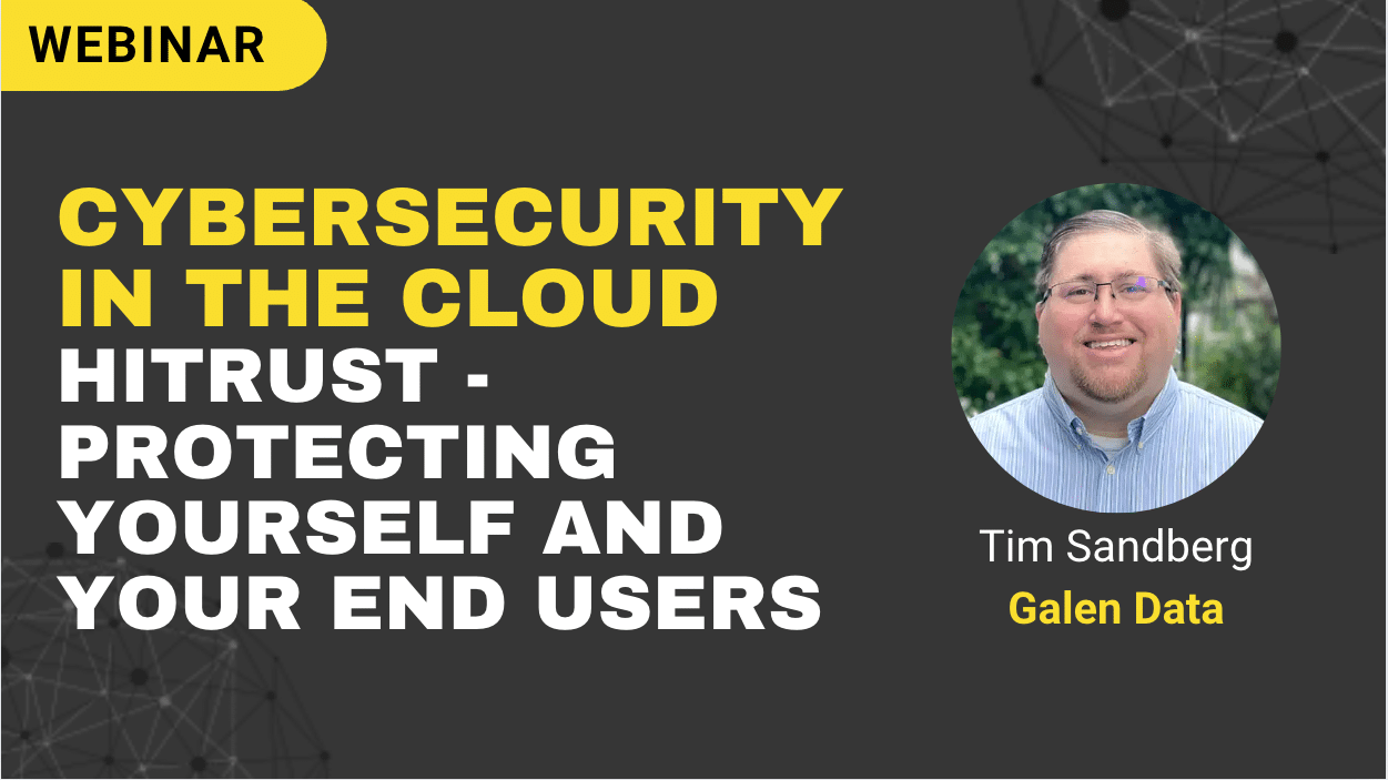 June Webinar - Cybersecurity in the Cloud